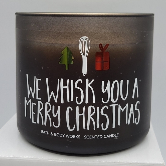 Bath and Body Works We Whisk You A Merry Christmas 3 Wick Candle - Picture 4 of 4